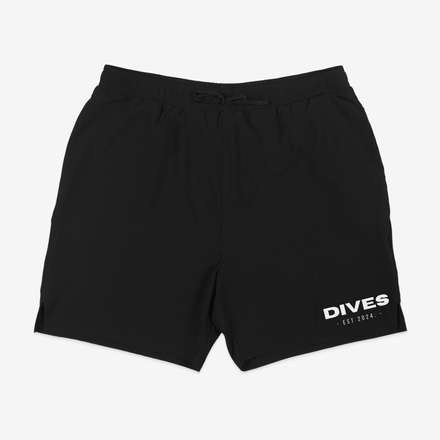 DIVES Essential Summer Shorts – Black